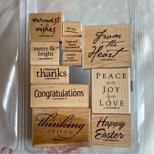 Stampin Up “All Year Cheer I”